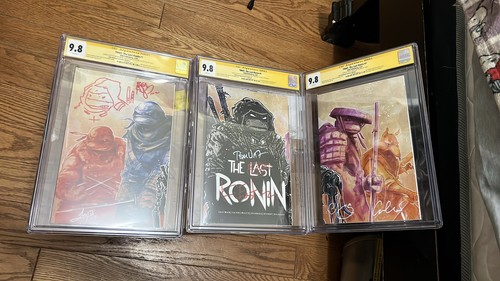 TMNT The Last Ronin #1 SDCC 2021 Connecting 3 Cover Variants CGC 9.8