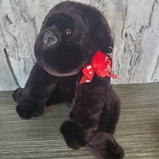 Dan Dee VALENTINE'S DAY GORILLA W/ "KISS ME" HEART 10" Plush Stuffed Animal TAGS