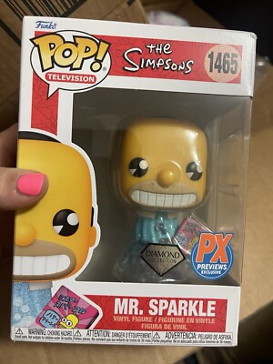 Funko Pop ! Télévision 🔥 Les Simpson Mr. Sparkle #1465 Diamond PX Exclusivit Funko Pop ! Télévision 🔥 Les Simpson Mr. Sparkle #1465 Diamond PX Exclusivit