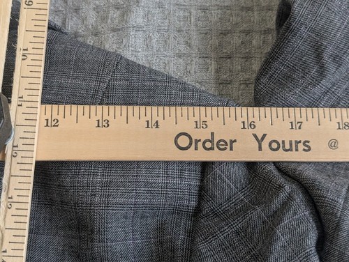 Banana Republic Blazer Women 4 Gray Wool Stretch Lined 1 Button NWT - Picture 18 of 21