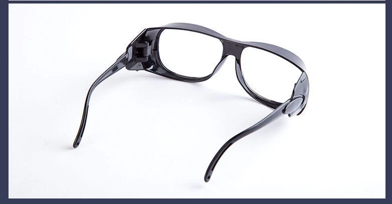 Occhiali Protettivi di Protezione Lenti Trasparenti fai da te lavoro in plastica - Immagine 3 di 4