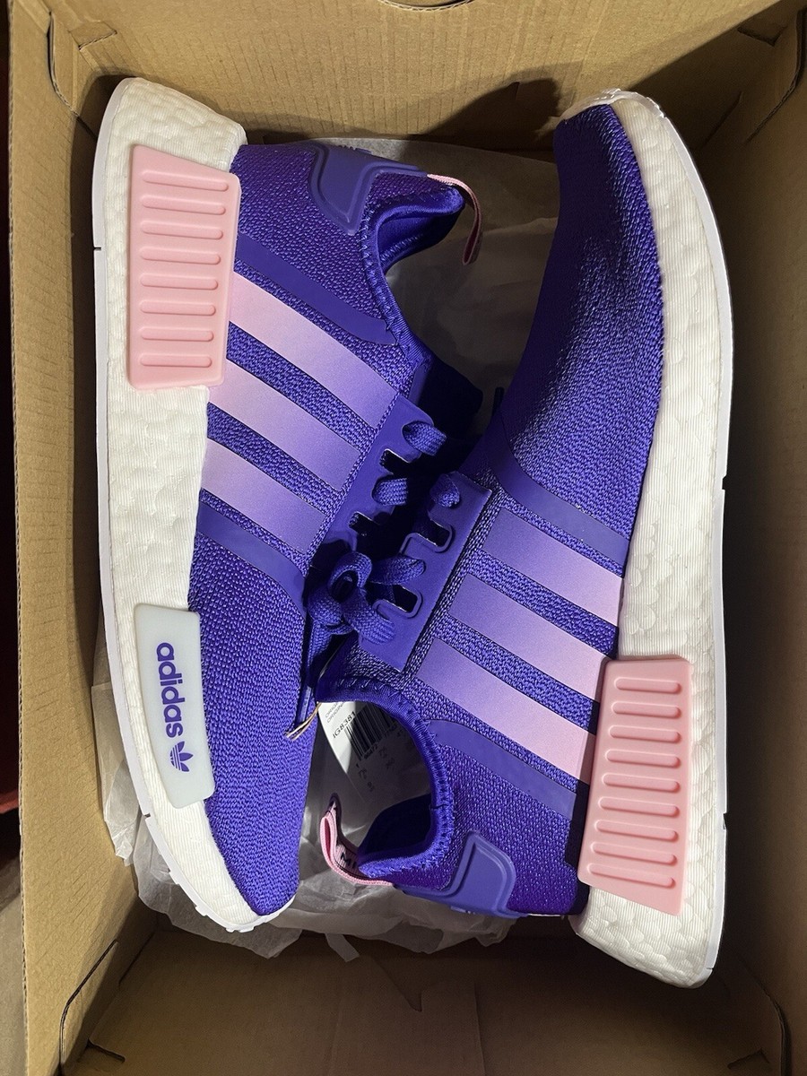 adidas NMD_R1 Shoes - Women - Energy Ink / True Pink / Violet Tone - 7.5