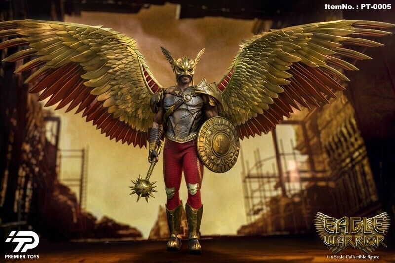 希少品 1/6 PT 0005 ブラックアダム ホークマン Premier Toys PT0005 1/6 Black Adam Hawkman Eagle Warrior Action