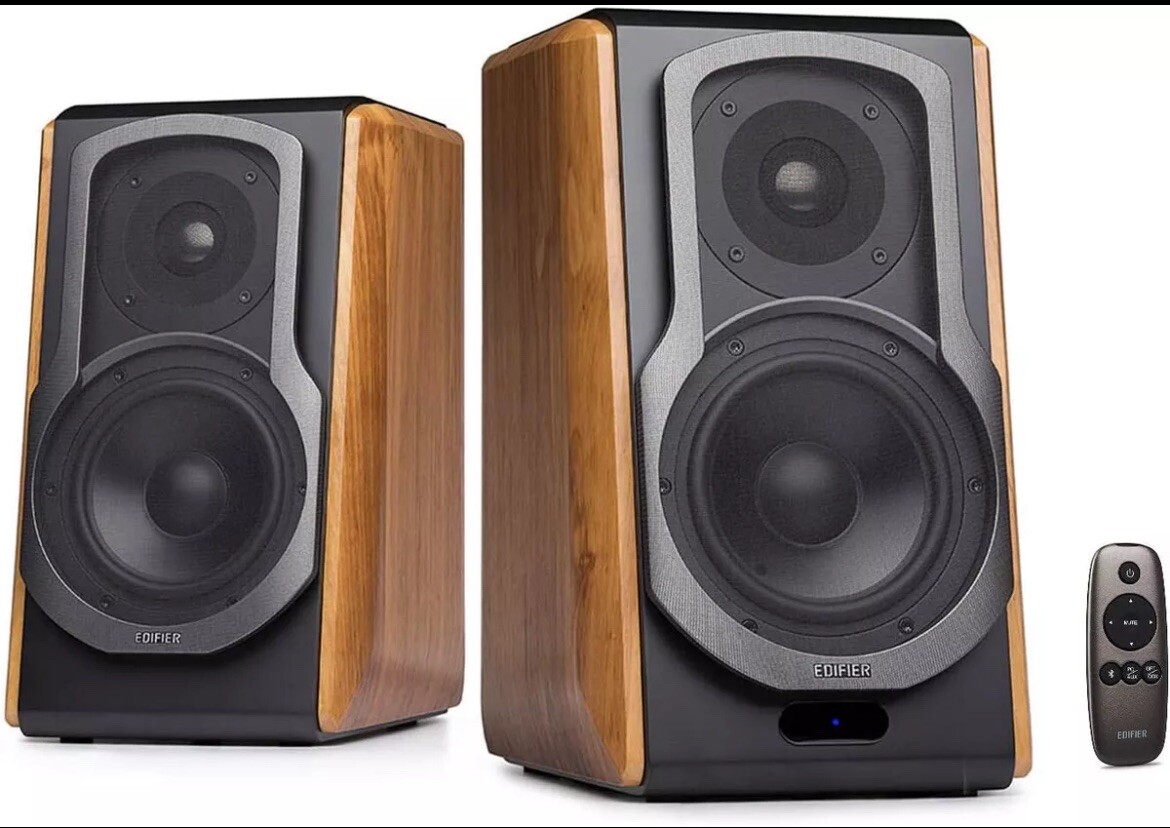 Edifier S1000DB Audiophile Active Bookshelf Speakers aptX 