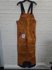 New Trew Bib Primo Extended 3 Layer Laminate Ginger Size Small