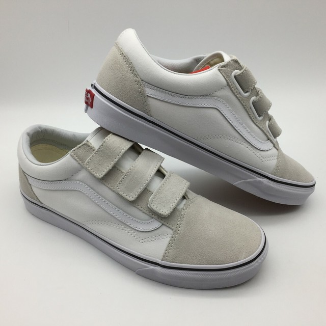 birch true white vans old skool