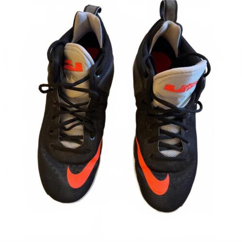 Nike Air Zoom Labron Witness Men's Basketball Shoes Size 12 Black 852439-006 - Picture 2 of 8