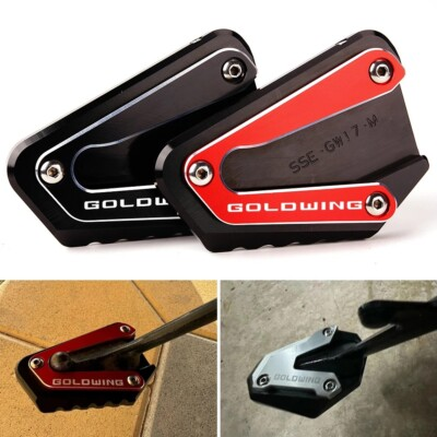 #ad For Honda Goldwing 1800 2002 2024 CNC Kickstand Side Stand Enlarge Extension $24.99