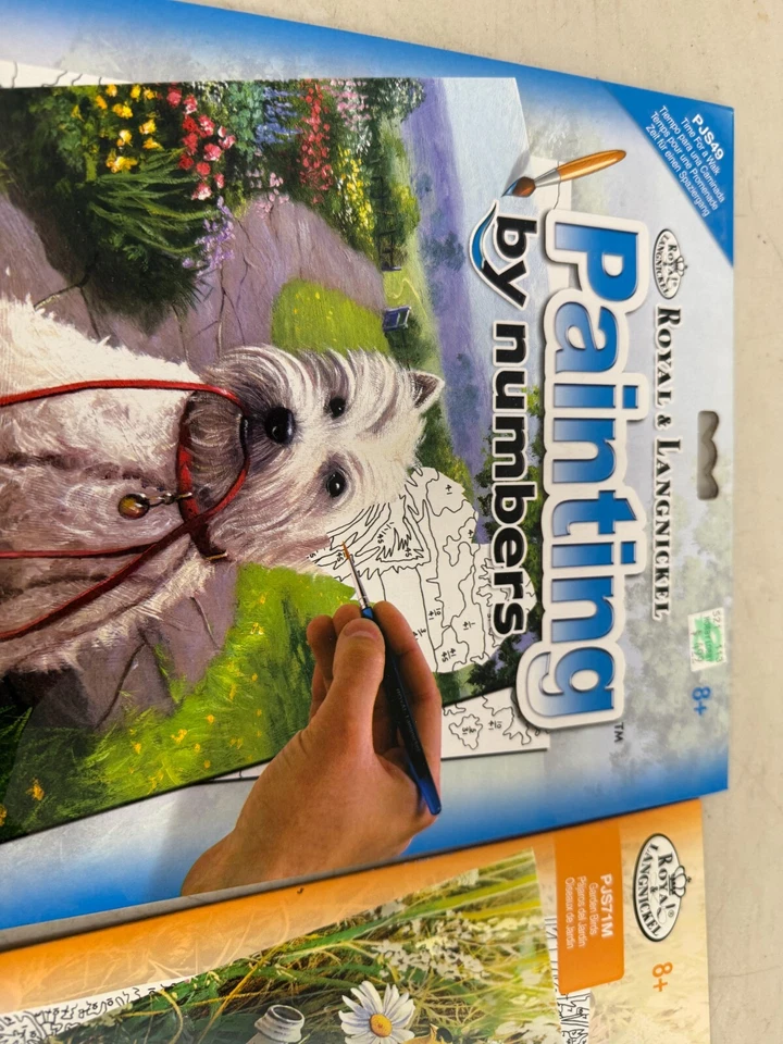 Lot of  3 Royal & Langnickel Painting by Numbers ~ Winter Wonderland - image 3 of 4