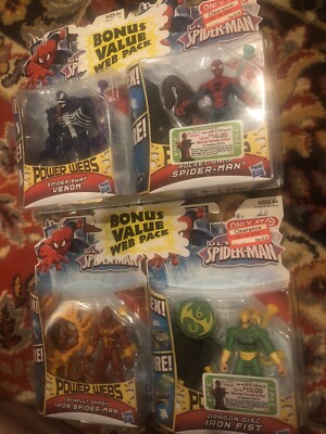 2 Unopened Marvel Ultimate Spider-Man  Power Webs 2 Packs Target