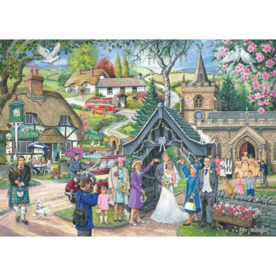 House Of Puzzles 1000 Teile Puzzle - Nr. 4 Hochzeitstag - Finde den Unterschied