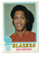 1973-74 Topps Rick Roberson #144 - Portland Trail Blazers - NBA Basketball VG-EX