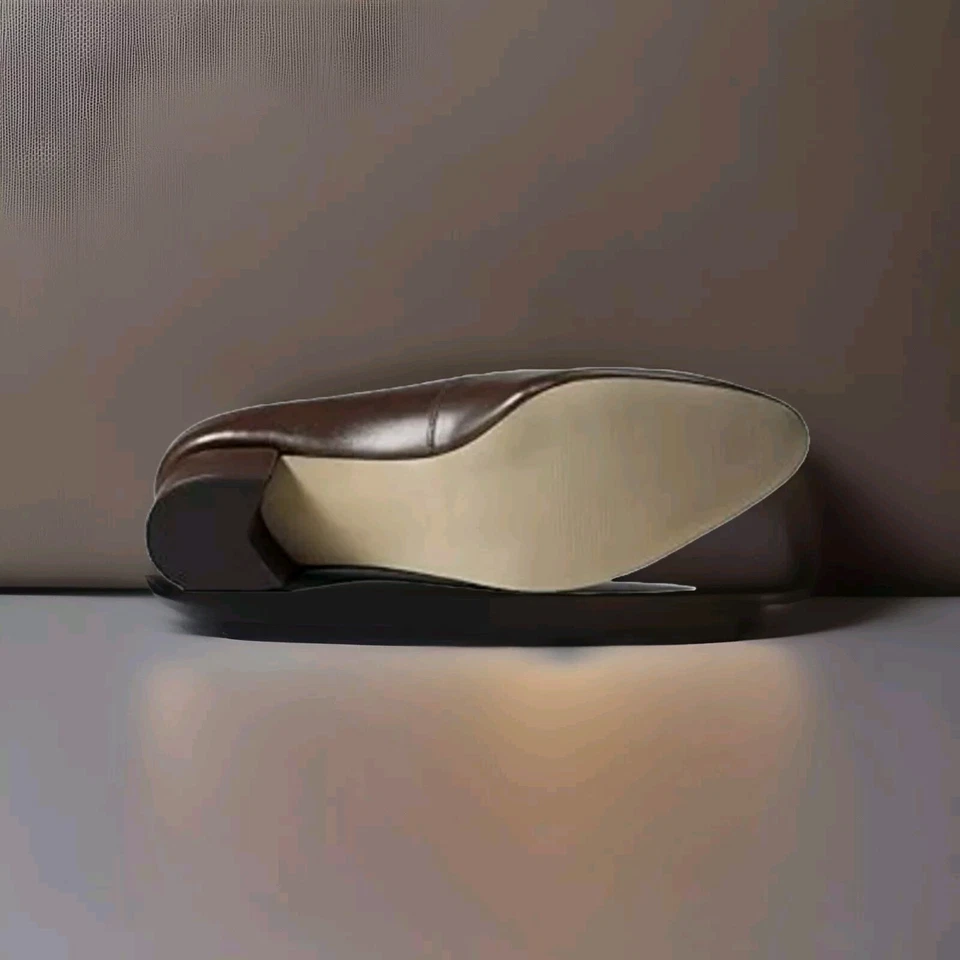 Cunas para caminar Heidi cuero marrón talla 11WW Foto 4 de 4