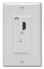 Hall Research UH-2C-S-DP HDMI Re-Clocking Extender Single Gang Decora Plate NEW