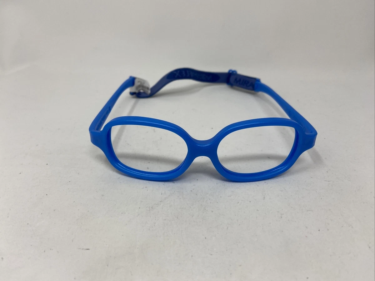 Miraflex Baby One 2 Blue Authentic Eyeglasses 44-16-125 Miraflex MF4001 Kids Blue Prescription Eyeglasses main image 2