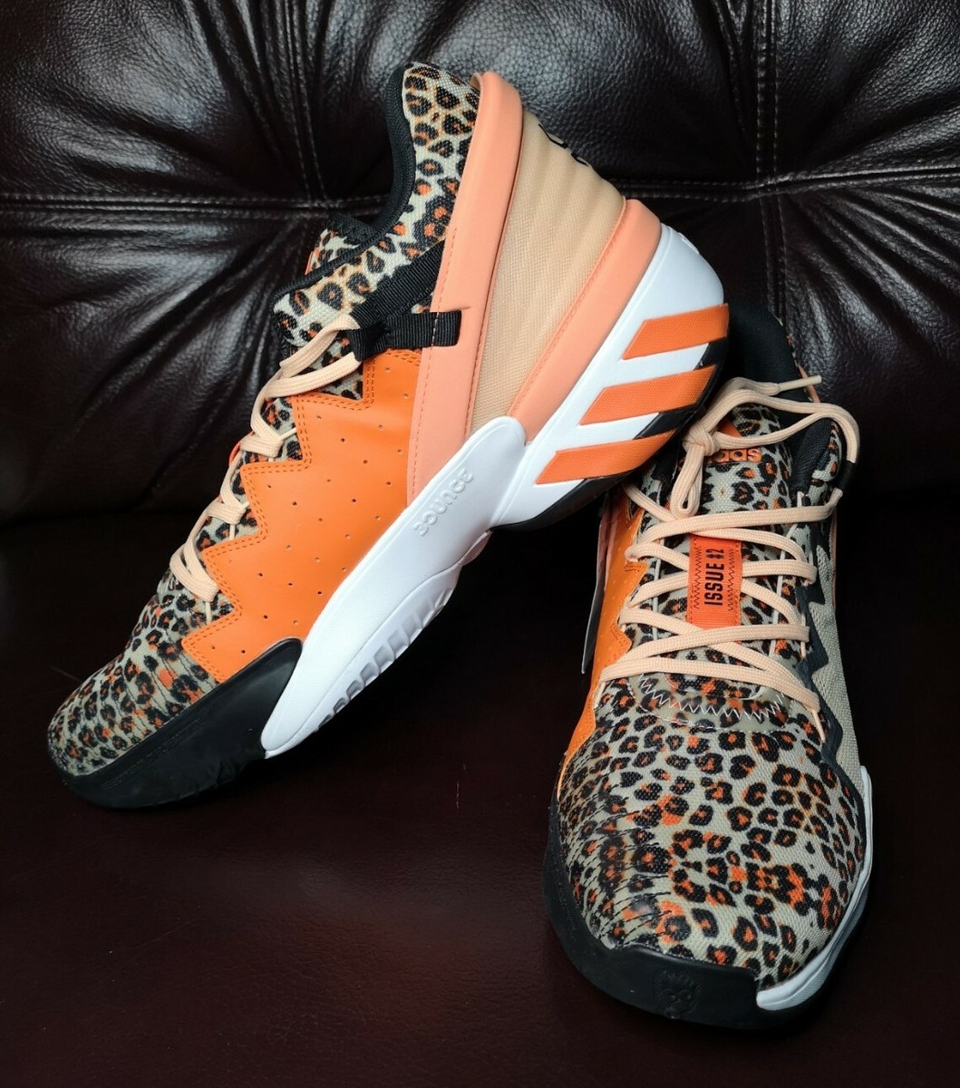 ADIDAS D.O.N. ISSUE #2 Leopard Beige FY0895 Basketball Shoes Men's Size 15  | eBay