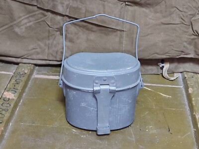 1pcs Original East German Field Grey Mess Kit Aluminium Field Gear