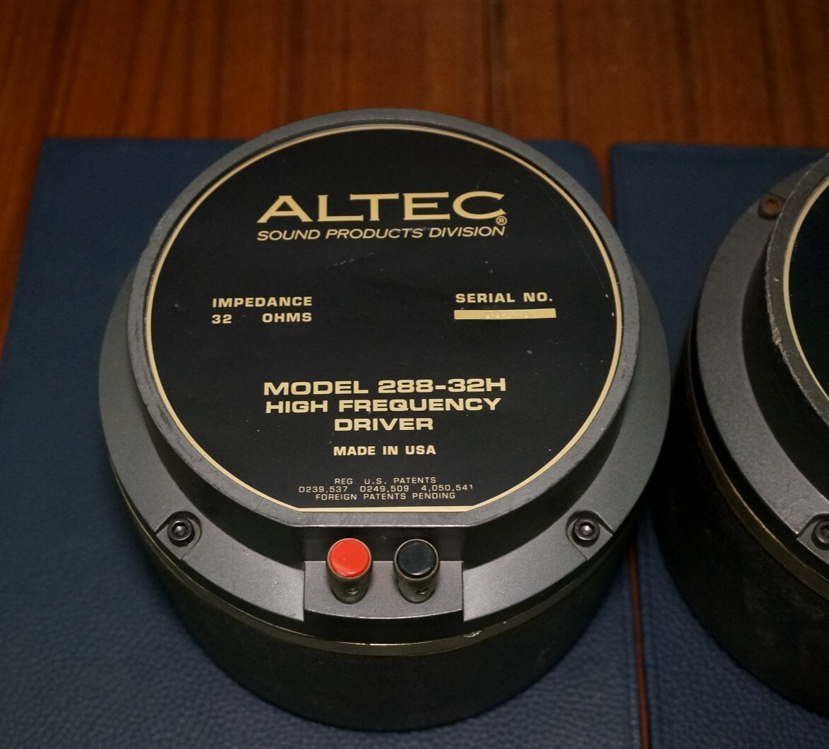 Vintage Altec 288-16H & 32H 2
