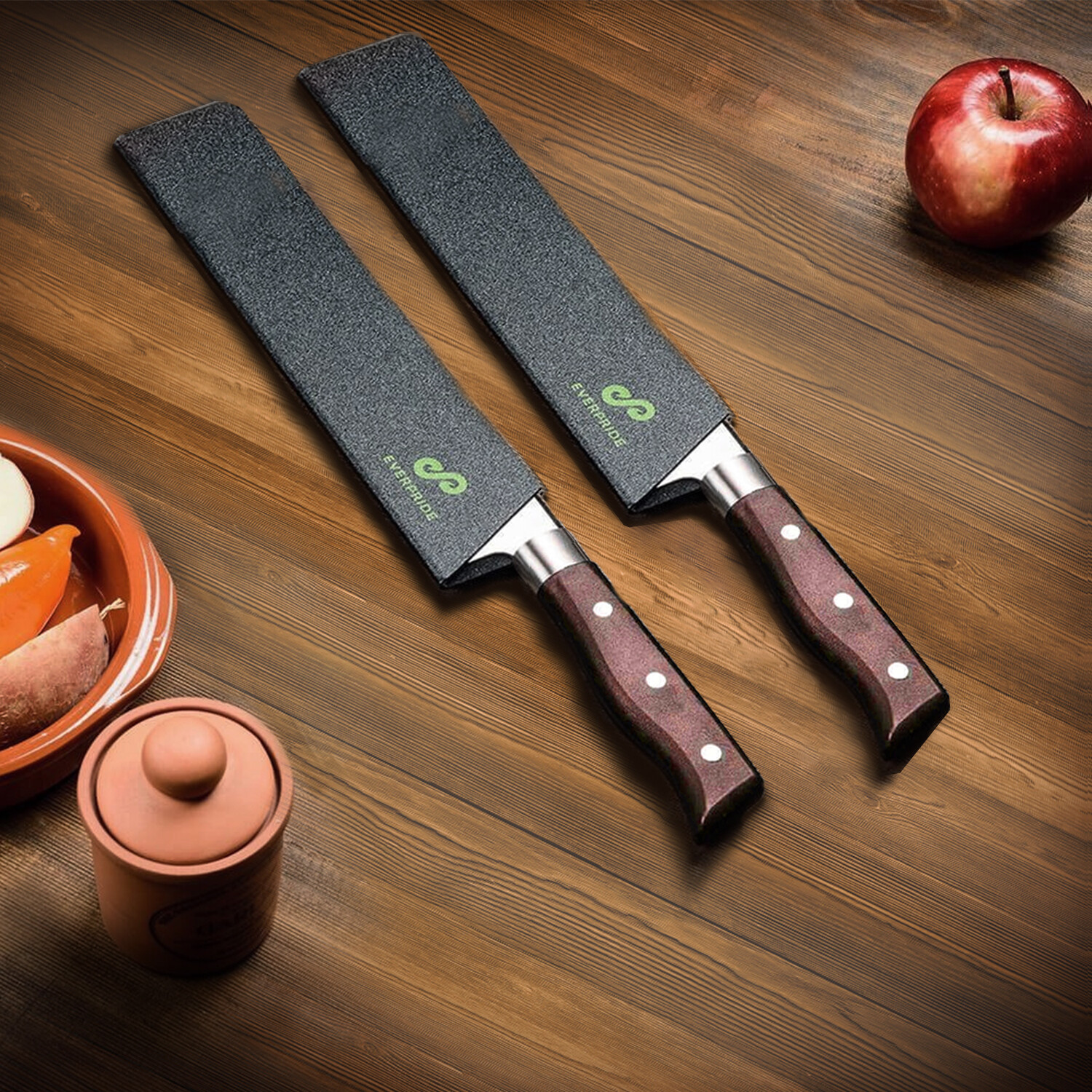 EVERPRIDE 14 Inch Chef Knife Guard Set (2Piece Set) Long Knives Blade