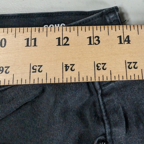 Nicole Miller Jeans Womens Size 28x28 NO TAG Black Soho High Rise Skinny Jeans - Picture 8 of 8