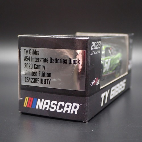2024 NASCAR TY GIBBS #54 INTERSTATE BATTERIES 2023 CAMRY 2023 SEASON 1:64 - Picture 3 of 5