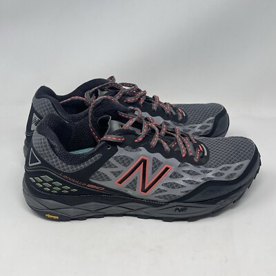 New Balance 1210 Running Shoes Womens 8 M Black Gray Mesh Trail Sneakers USA