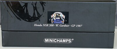 MOTO GP HONDA NSR 500 1987 W. GARDNER 1/12 Minichamps