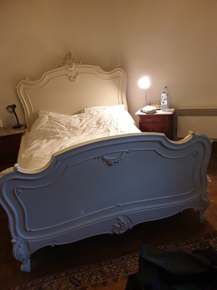 antique french double bed eBay