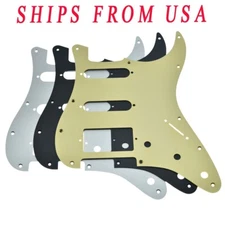 Matte Aluminium Anodized ST HSS Pickguard fits American Fender Stratocaster