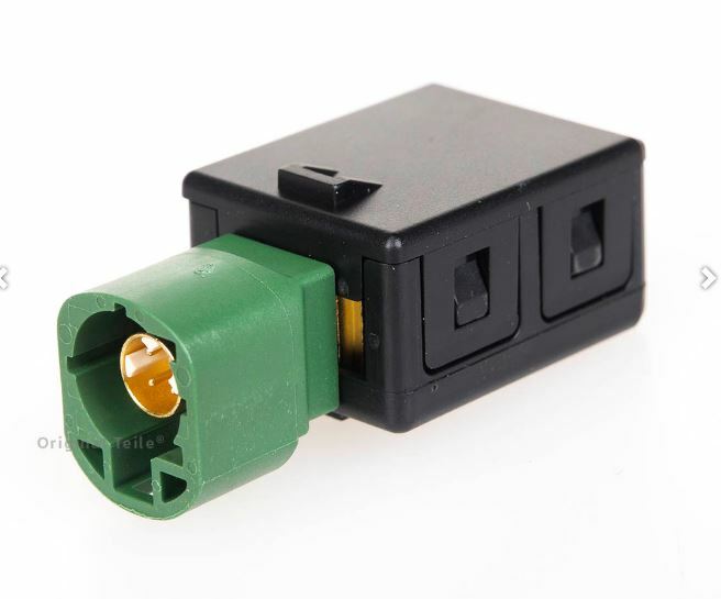 Orig VW Seat Skoda Anschluss USB Buchse Schnitstelle Adapter 