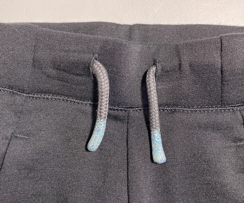 Pantalones deportivos elásticos Champion C9 para niñas cómodos negros talla XS 4-5 Foto 3 de 4