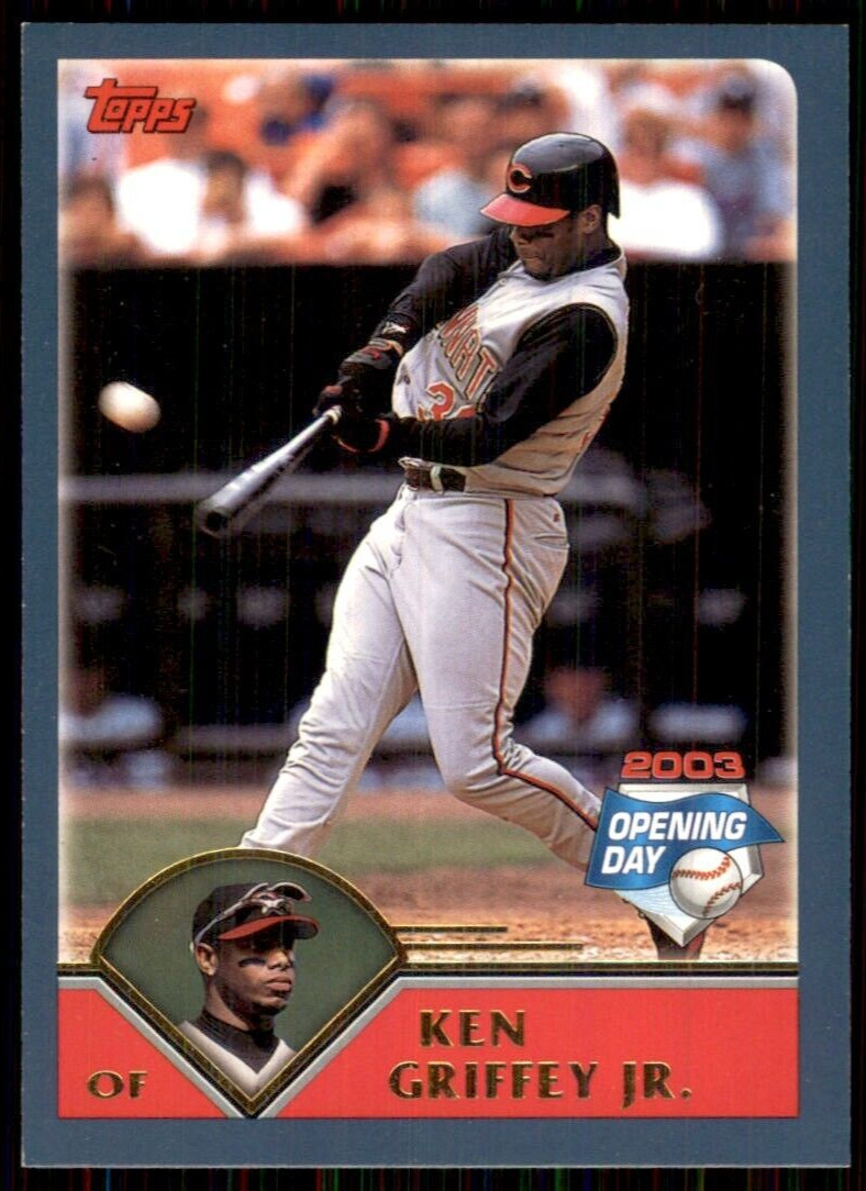 2003 Topps Opening Day #5 Ken Griffey Jr. Cincinnati Reds
