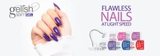 Gelish Soft Gel Flawless Nails at Light Speed Tips Box 550 pcs - Pick any shape.