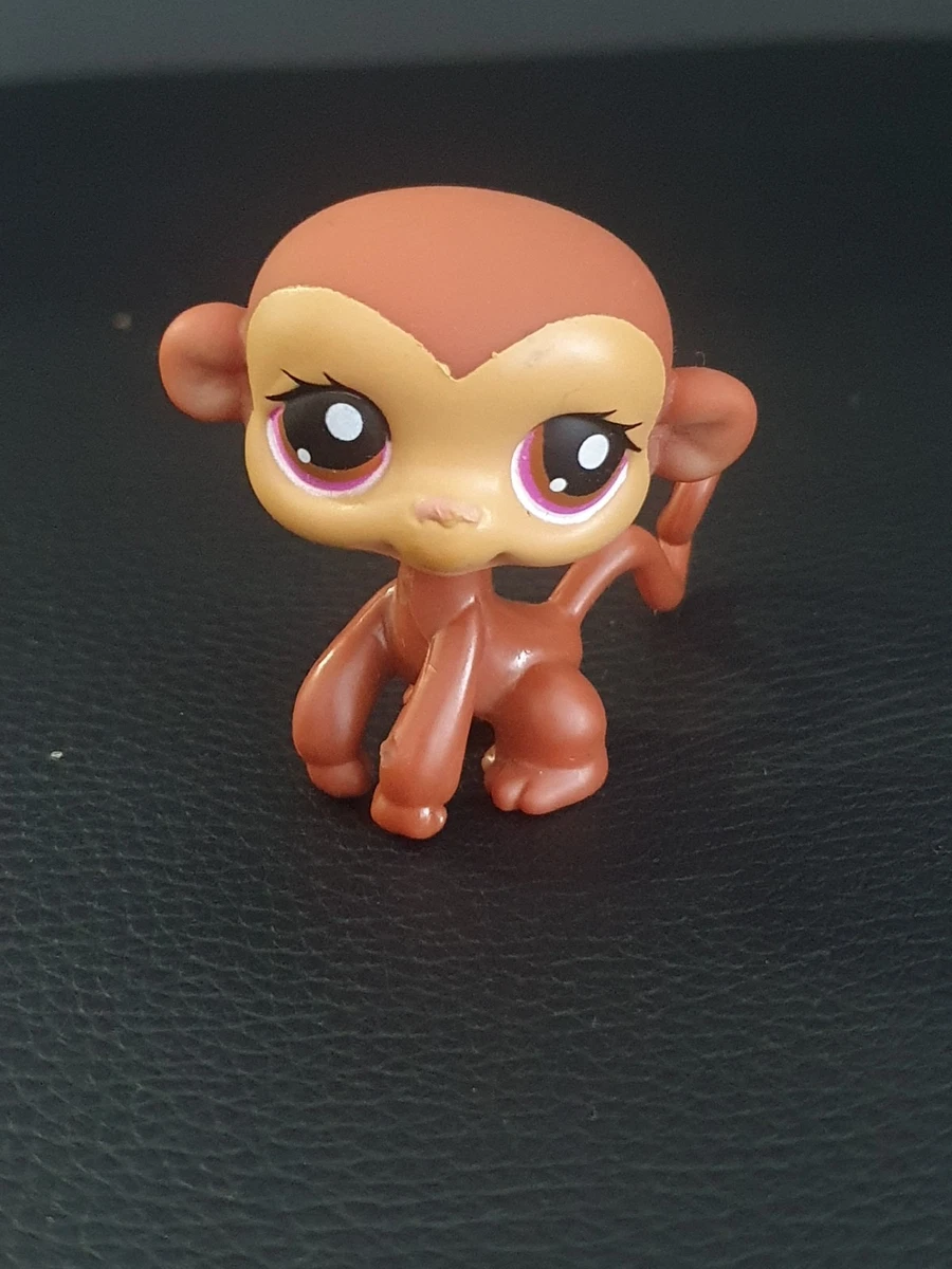 Figurine Littlest Pet Shop Hasbro - Singe/Gorilla Numéro 1737, Occasion, Collection Animaux