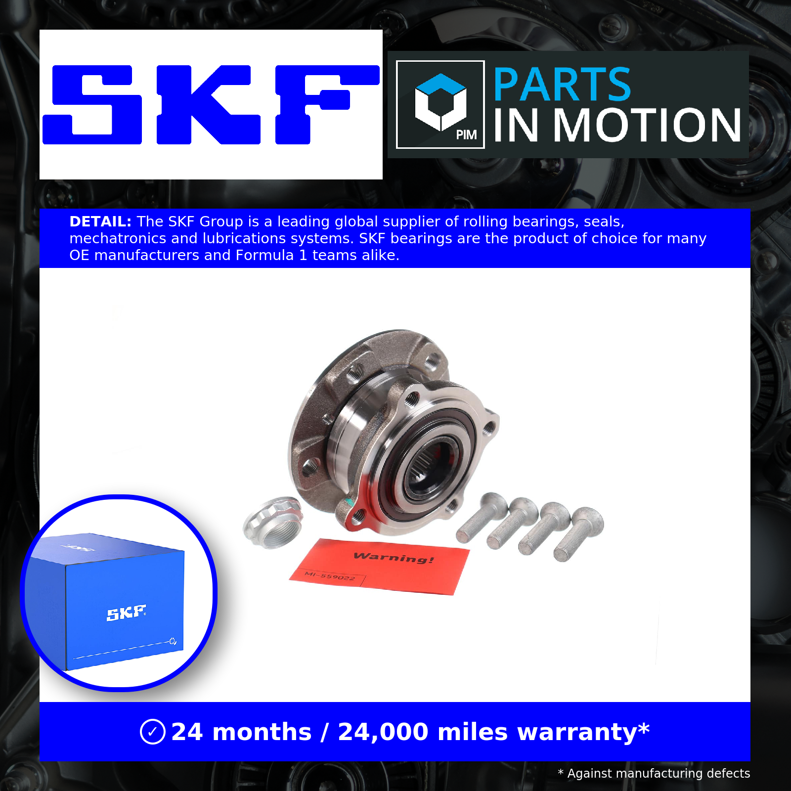 WHEEL BEARING KIT VKBA 6619 FOR BMW X5/SAV/E70/F15/F85 X6/SAC/E71/E72/F16/F86 - Image 4