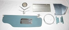 1961 1962 61 62 Cadillac Parts Lot Visor Dash Corner Head Light Ring Etc