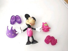 Disney Minnie Mouse Muñeca de Vestir Juego Accesorios + Zapatos Ty54