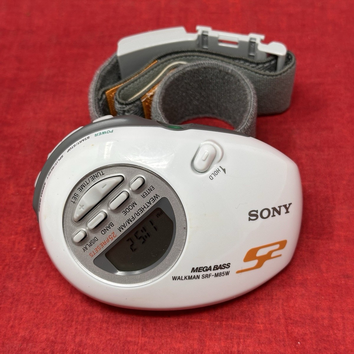 Sony Walkman SRF-M85W AM FM Weather Radio w/ Mega Bass NO CLIP | eBay