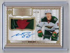 2024-25 The Cup Splendor Matt Boldy /36 Patch Auto