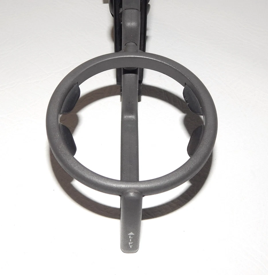 OEM 1999-2005 SAAB 9-5 OEM Center Dash Cup Holder Folding Middle Beverage Ring Foto 4 de 4