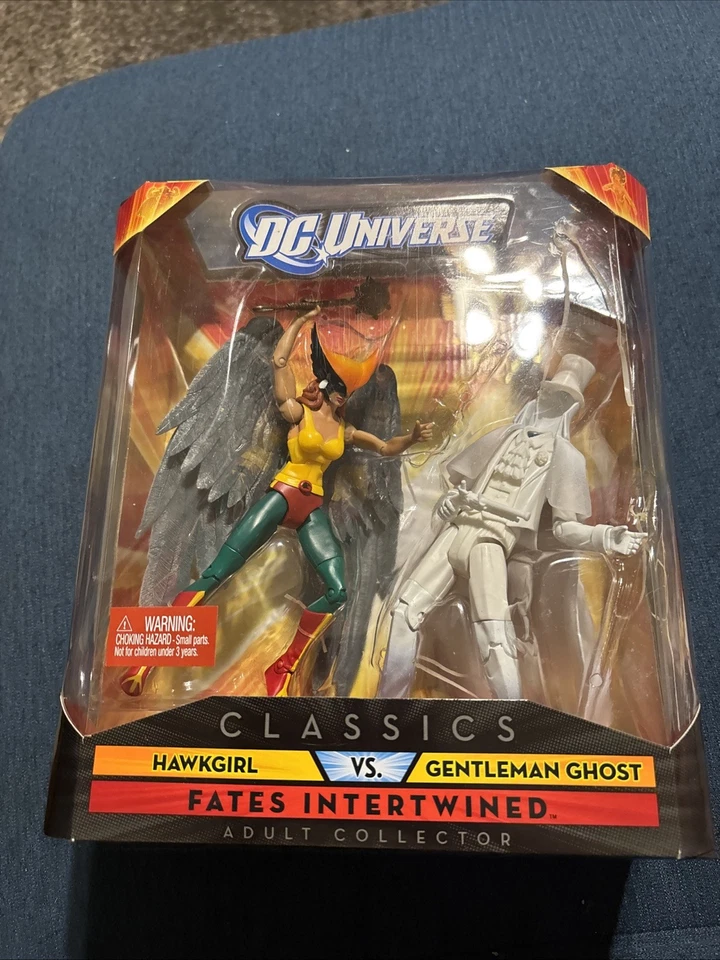 Juego de caja DC Universe Classics Hawkgirl vs Gentleman Ghost Foto 2 de 2