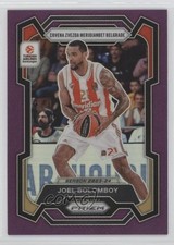 2023-24 Panini Prizm Turkish Airlines EuroLeague Purple 46/99 Joel Bolomboy 1pe9