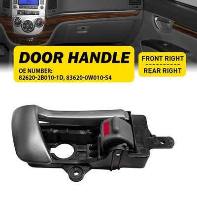 Interior Door Handle For 2007-12 Hyundai Santa Fe Front or Rear Right Plastic N