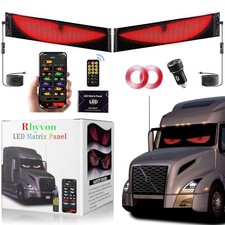 2PCS Devil Eyes Light for Cars Led Eyes for Car 23.4in 4.7in