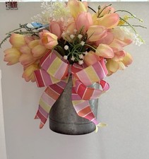 Spring Tulip Hanging Decor- Handmade