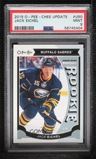 2015-16 Upper Deck O-Pee-Chee Update Jack Eichel #U50 PSA 9 MINT 02h6