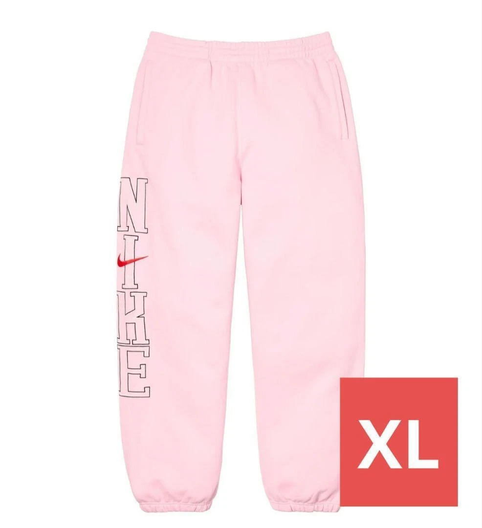 Pantalon de survêtement XL 24SS Supreme Nike rose SS24 24SS Supreme x Nike Sweatpa