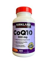 Kirkland Signature CoQ10 300mg, 100 Softgels , Exp.02/2027