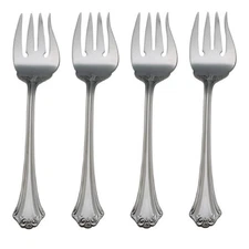 Reed & Barton Country French 18/10 Stainless Steel Salad Fork (Set of Four)