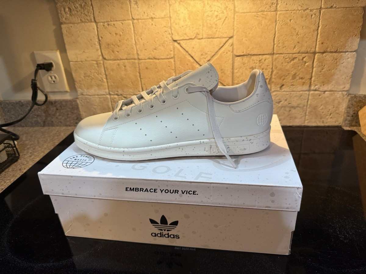 Size 11.5 Men's - adidas Vice Golf x Stan Smith White Tint Limited Edition  | eBay